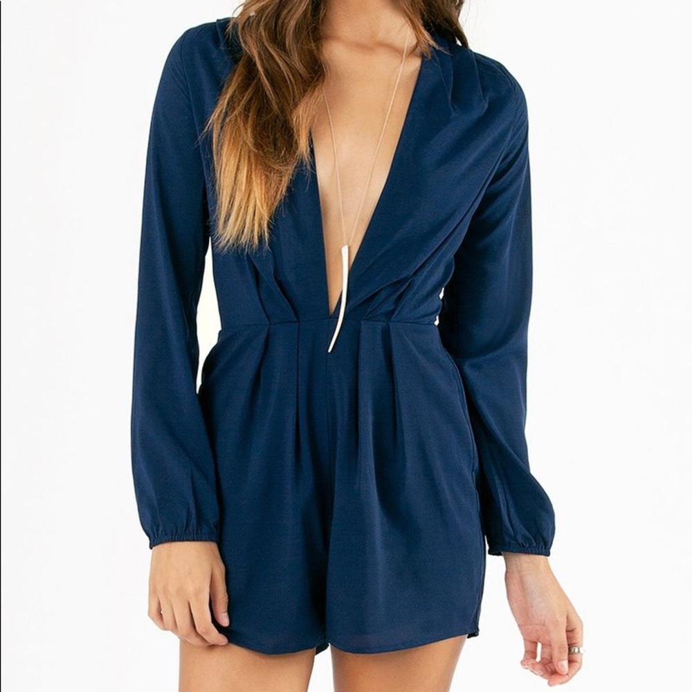 Tobi Plunge Romper